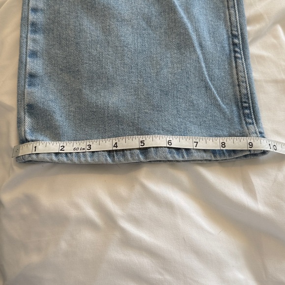 Zara Light Wash Wide Leg Jeans Women’s Size 4 High Rise Denim - Picture 8 of 8